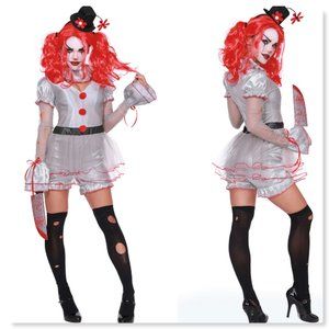 Horror Clown Costume